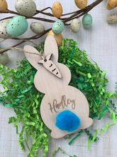 Load image into Gallery viewer, Personalized Easter basket tags - Bunny tags - Easter baskets personalized - Easter basket tags - Easter name tag
