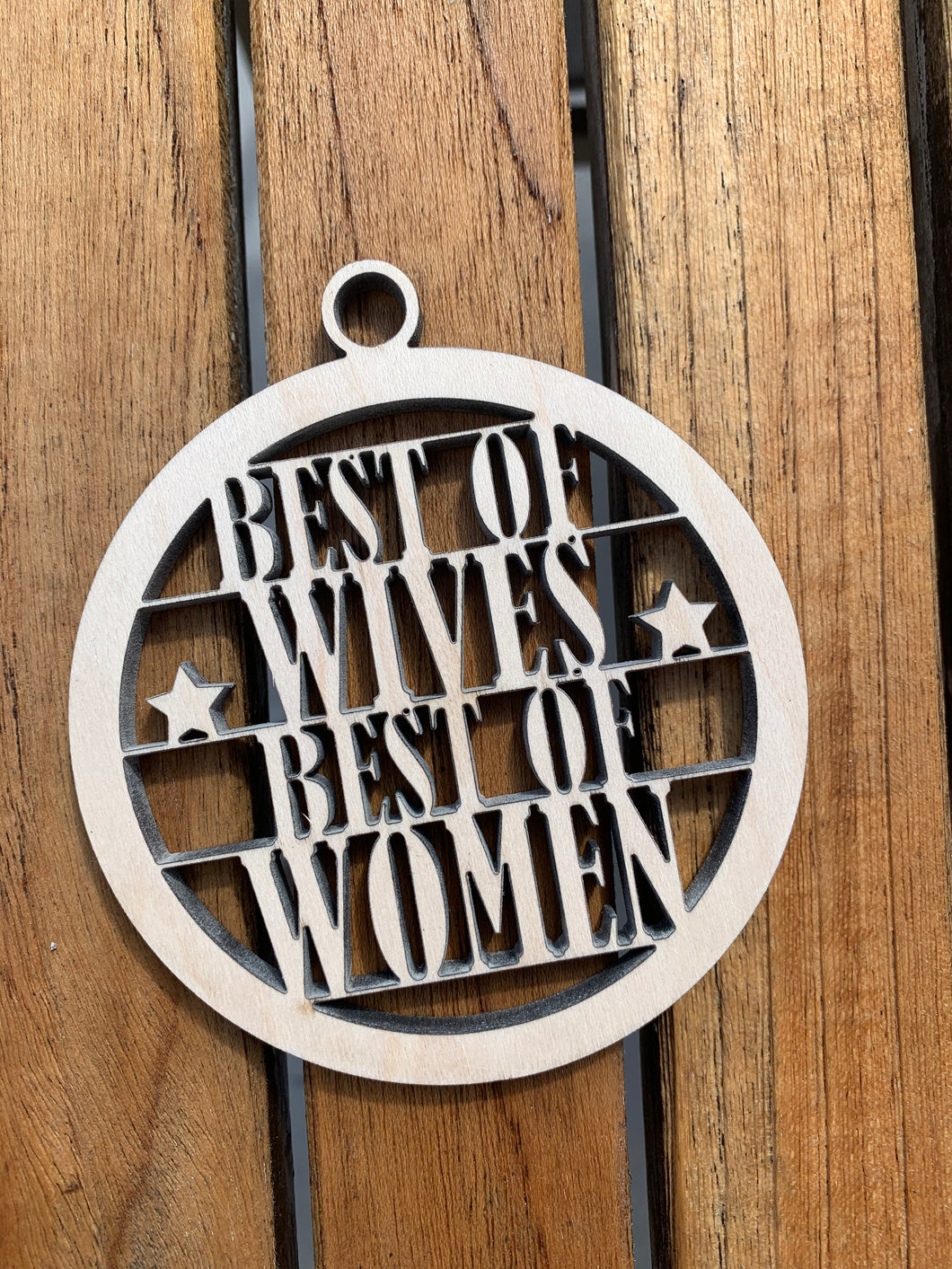 Hamilton Ornament Best of Wives Best of Women
