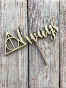 Deathly Hallows Cake Topper