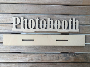 Photobooth Wood Sign
