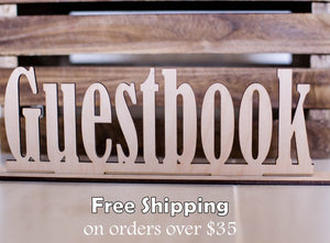 Rustic Guestbook Sign