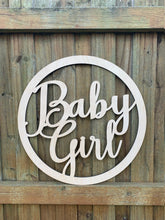 Load image into Gallery viewer, Baby Girl Announcement Sign
