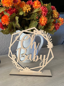 Oh Baby Table Decor