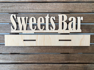 Sweets Bar Sign