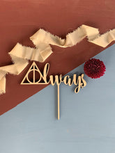 Load image into Gallery viewer, Deathly Hallows Cake Topper
