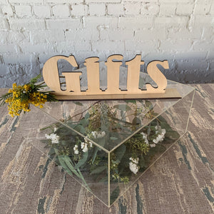 Gifts Sign
