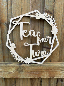 Tea for Two Sign