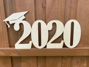 Wood Graduation 2020 Photo Prop