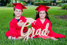 Load image into Gallery viewer, Wooden Grad Sign
