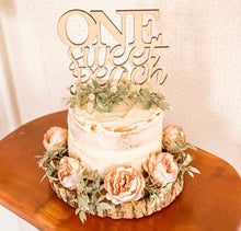Load image into Gallery viewer, One Sweet Peach Cake Topper
