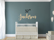 Load image into Gallery viewer, Nursery Baby Name Sign
